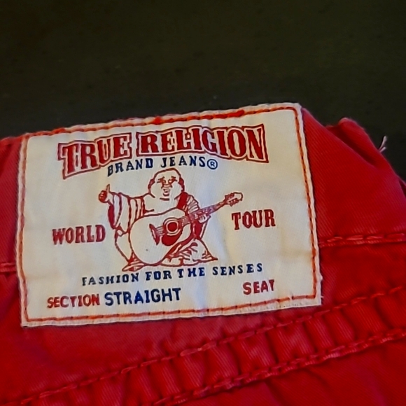 True Religion Slim Straight Jean's Men's Size 28 Authentic - Picture 5 of 5